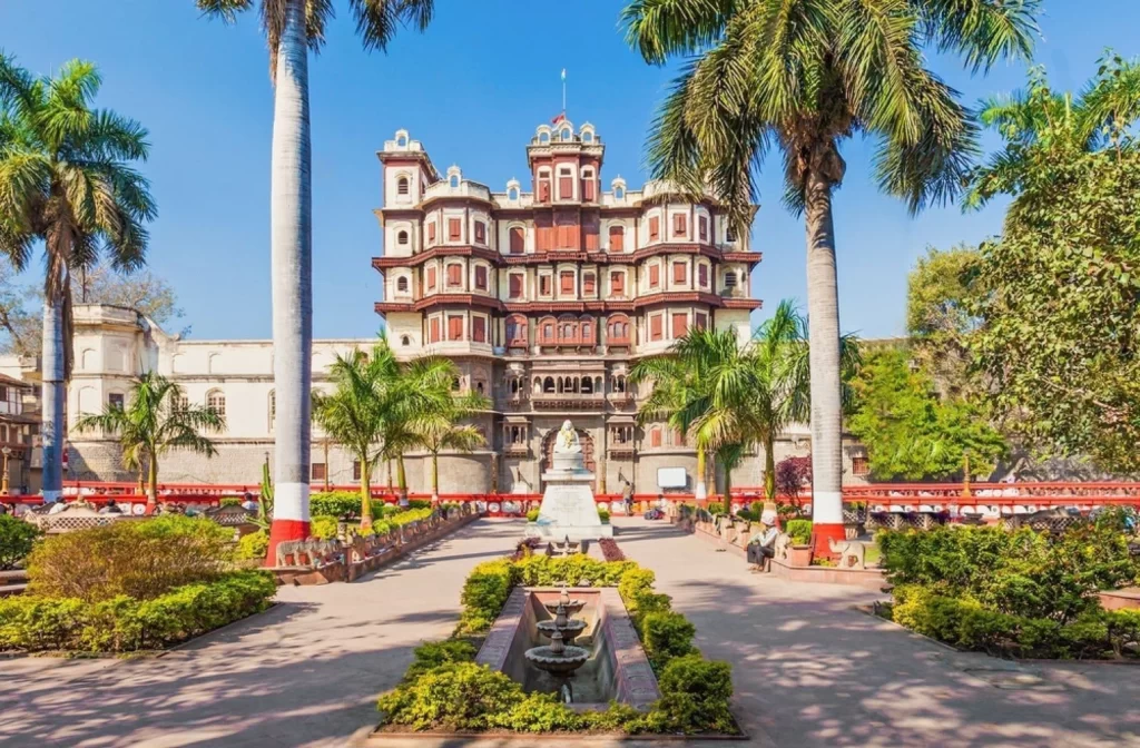 Rajwada is a historical palace in Indore city, India