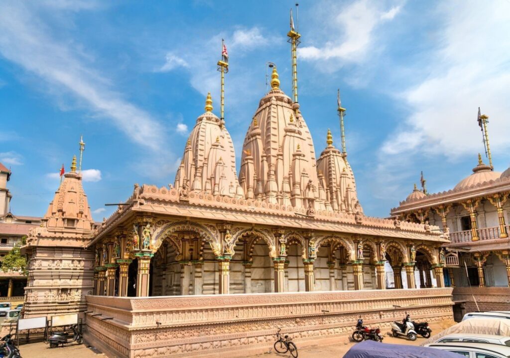 Kalupur Swaminarayan Mandir, a hindu temple in the old city of Ahmedabad