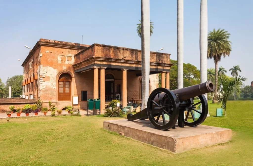 Museum at the British Residency complex in Lucknow, India