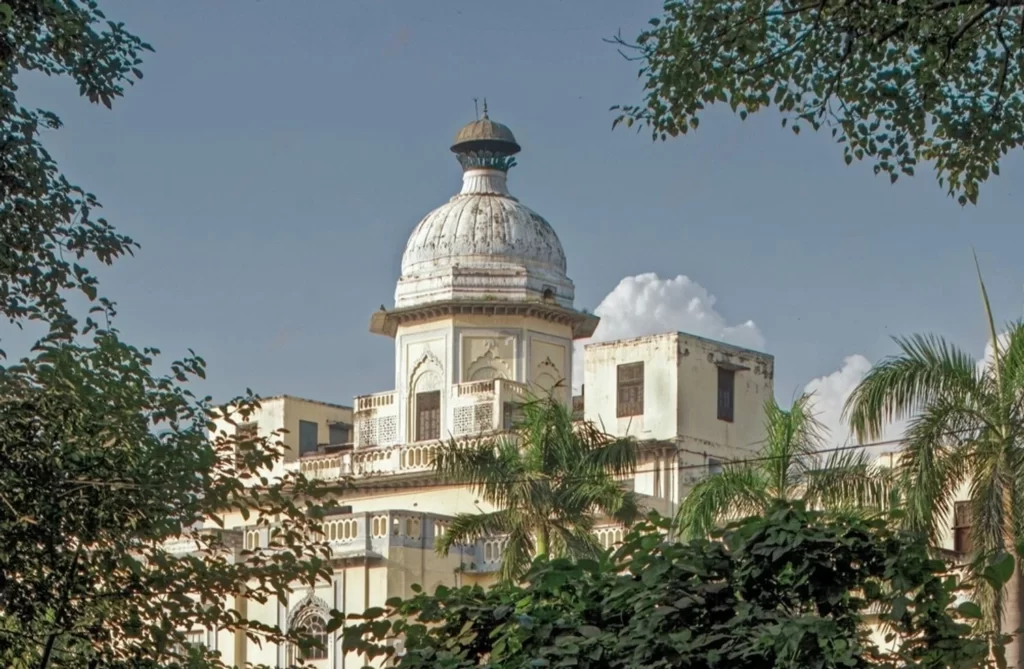 Old Architecture of Chattar Manzil, or Umbrella Palace is the European style Building Lucknow Uttar Pradesh India.